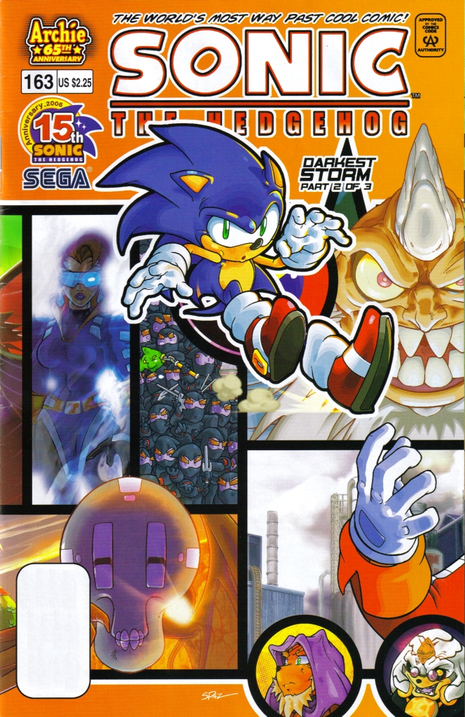 Sonic - Archie Adventure Series July 2006 Comic cover page
